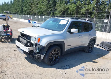 2017 Jeep Renegade Altitude Fwd из США, поврежденный, VIN ZACCJABB9HPG50241